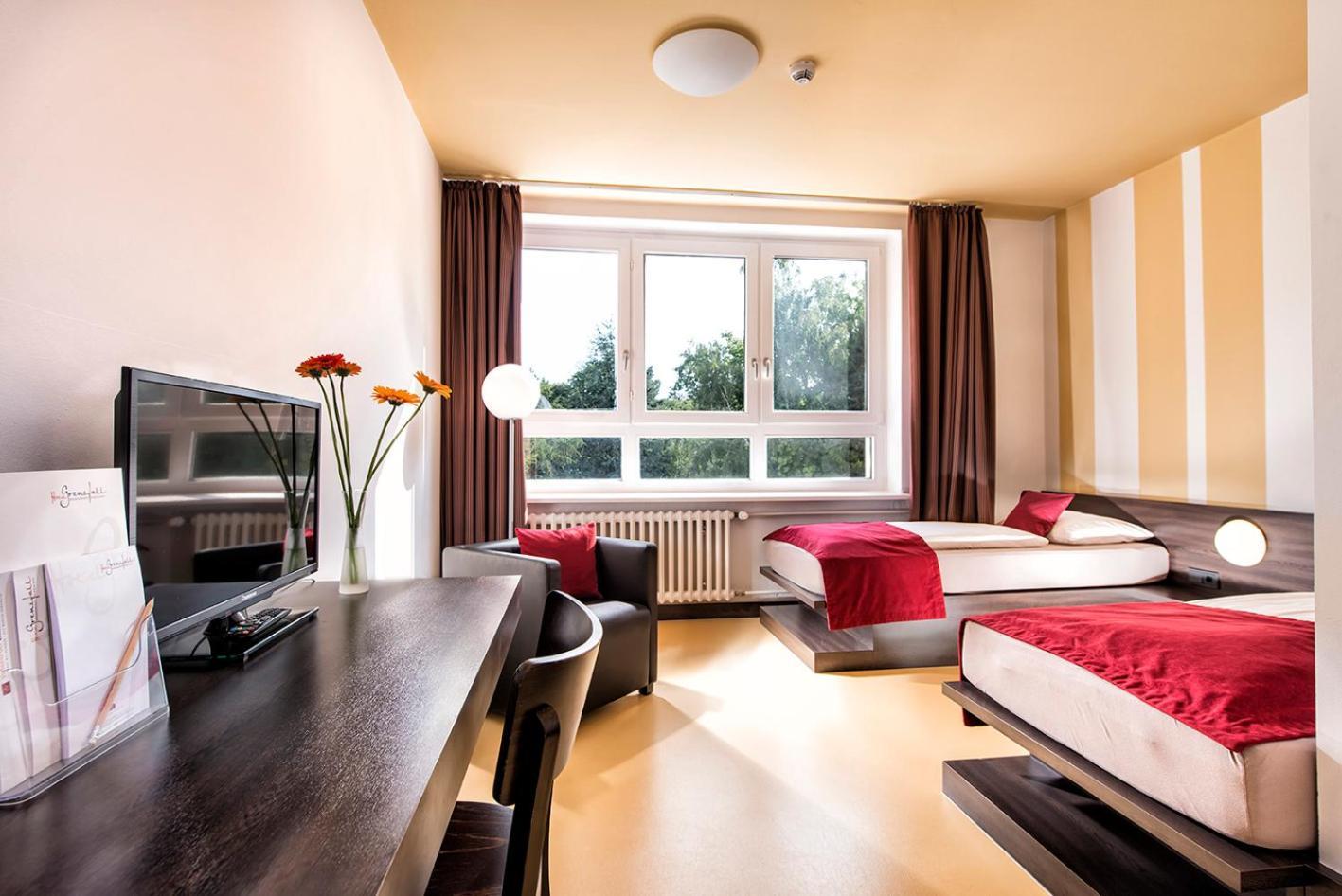 Hotel Grenzfall Berlín Exterior foto